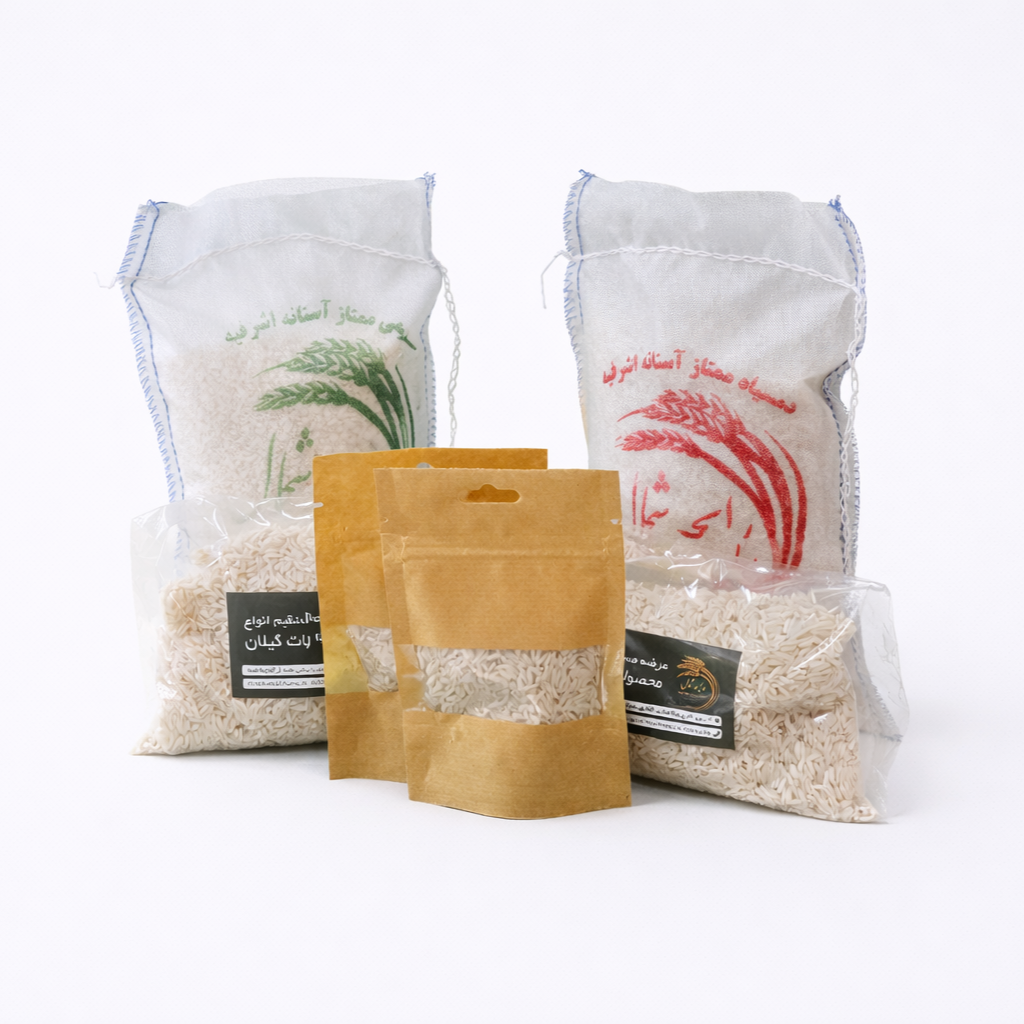 پک نمونه برنج